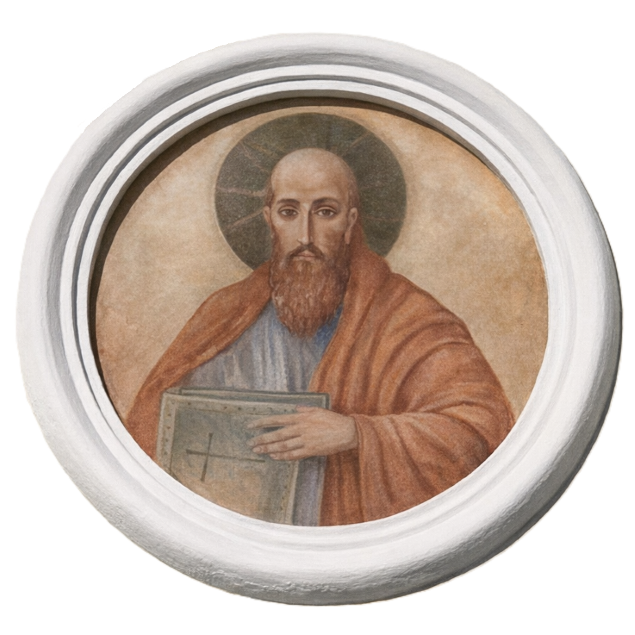 Paweł czytający Biblię